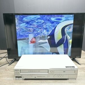 Sanyo DVW-7200 VCR/DVD Combo - TESTED!! - No Remote